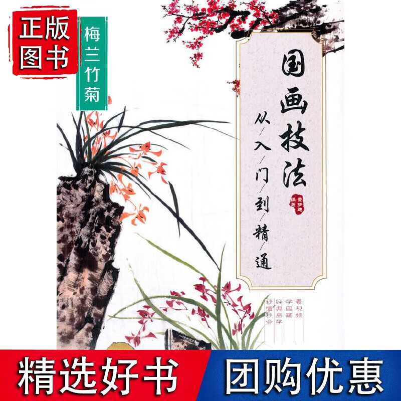 国画技法从入门到精通 梅兰竹菊