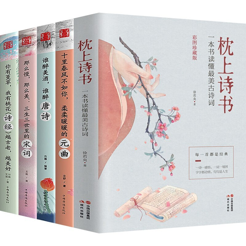 枕上诗书全套  珍藏版 中国诗词大会系列
