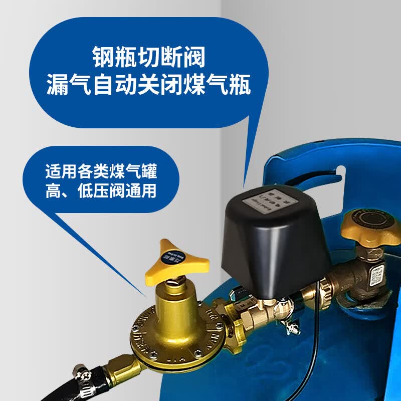 立可安3C认证燃气报警器天然气报警器家用厨房可燃气体液化天然气探测器 【3CCC认证】液化气泄漏报警器