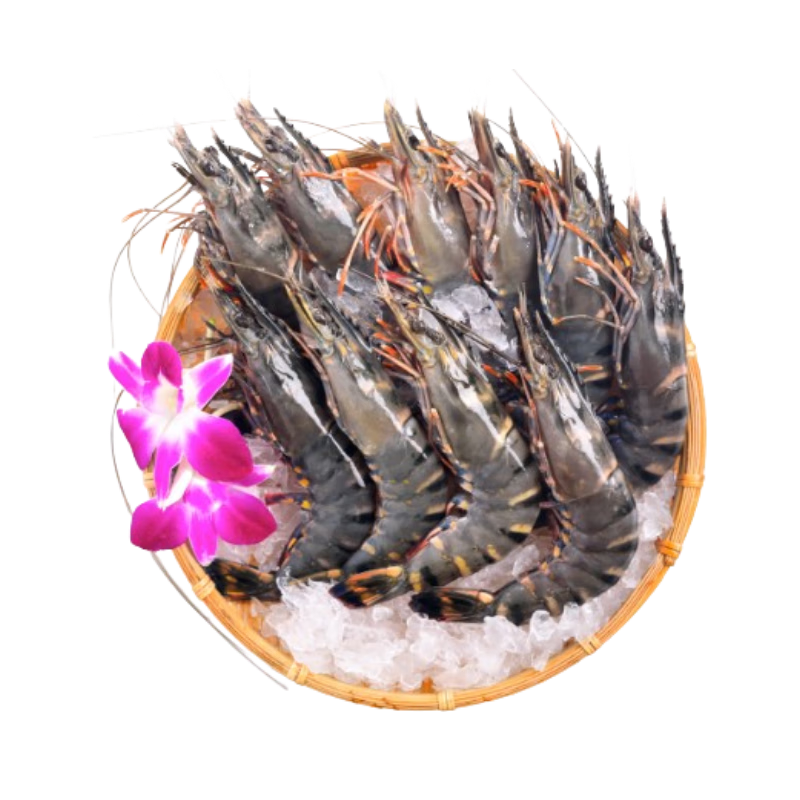 京东生鲜推荐：海鲜中的精品——泰国活冻黑虎虾|怎么看京东虾类历史价格曲线