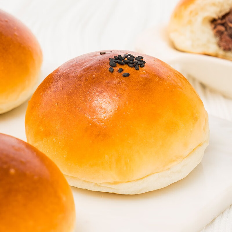 【到店服务】味多美 红豆餐包面包100g 下午茶零食早餐小吃休闲食品  