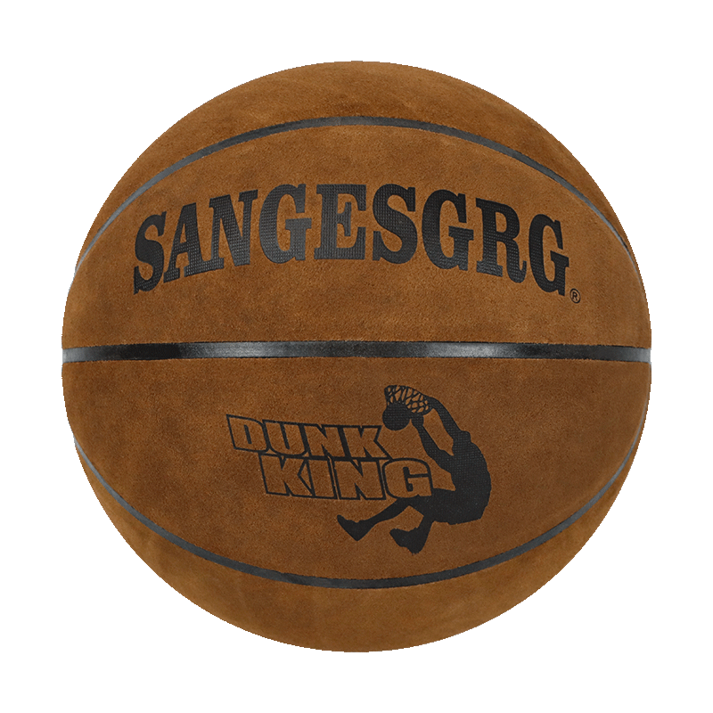 真皮牛皮篮球-深棕色 580元