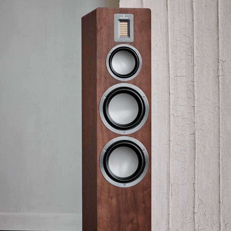 AUDIOVECTOR丹麦傲力 QR7 HIFI 气动AMT高音落地式音箱 HIFI专区发烧级音箱 胡桃色（SE）