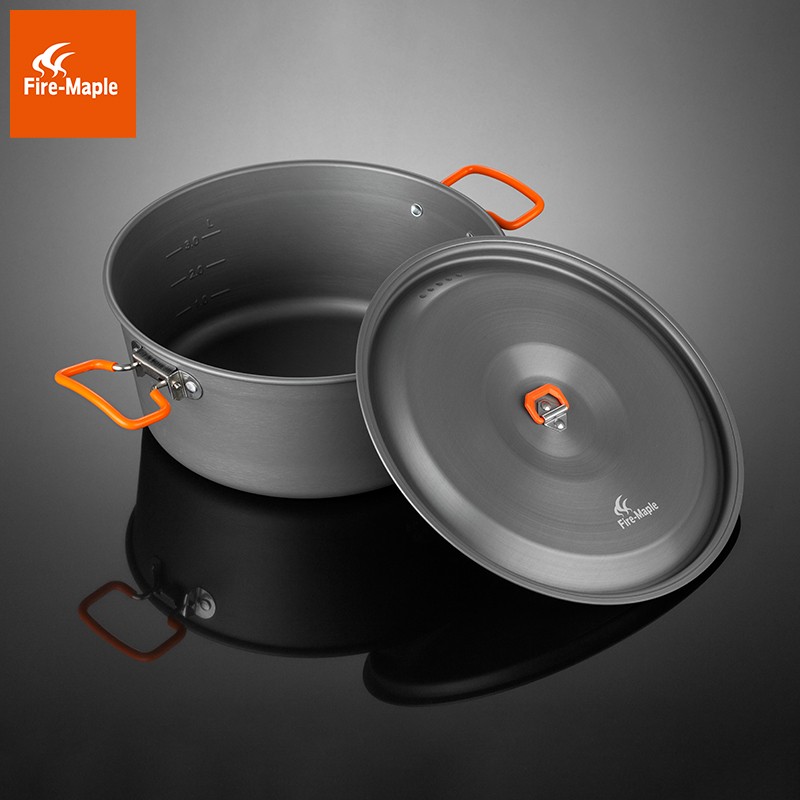 火枫(fire-maple)户外大锅盛宴火锅 户外火锅大锅家庭户外野餐野炊