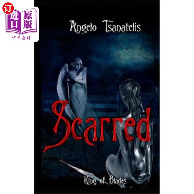 海外直订scarred 伤痕累累的