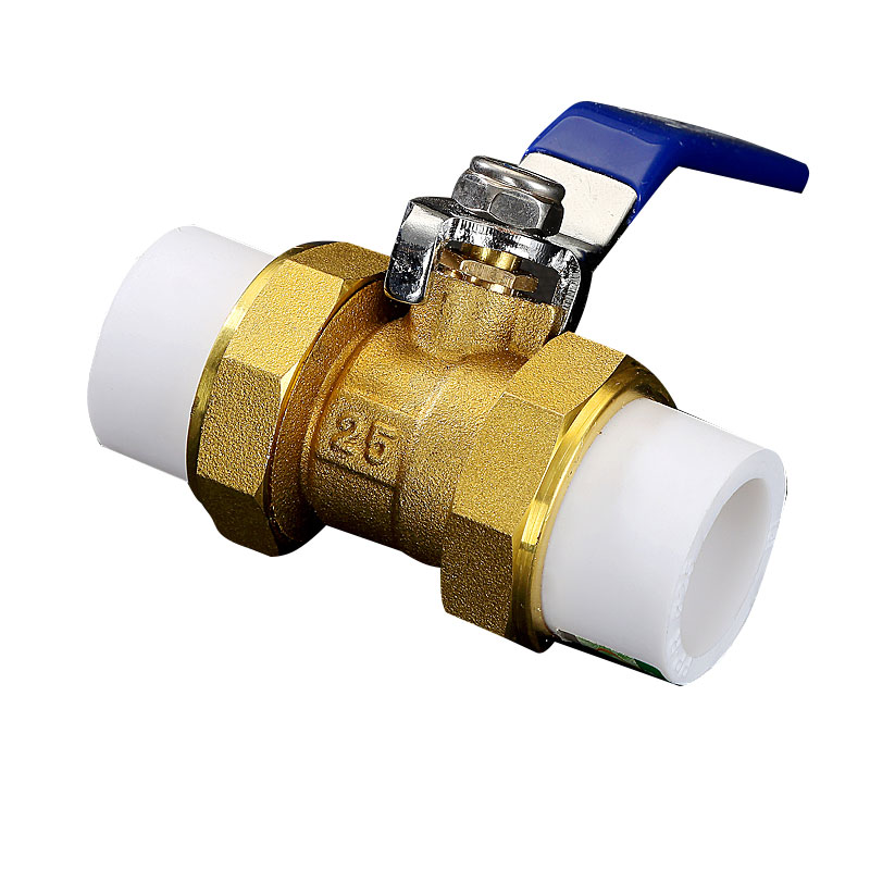予世嘉润黄铜双活接ppr球阀 自来水开关耐高温球阀 ppr球阀dn20