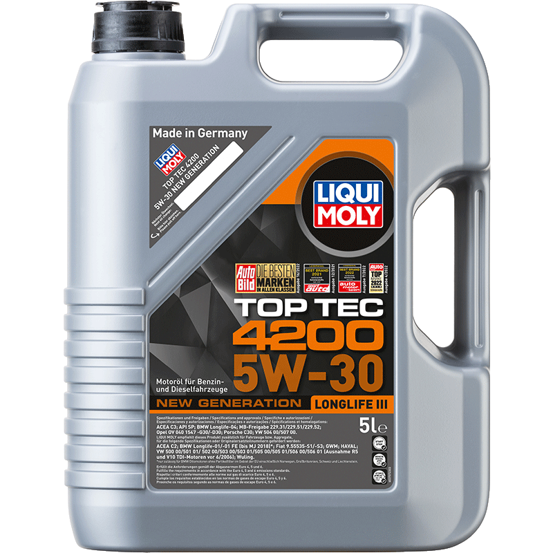 ��ħ��LIQUI MOLY���¹�ԭװ���� ����4200���� 5W-30 SP/C2C3 5L  ������Ʒ