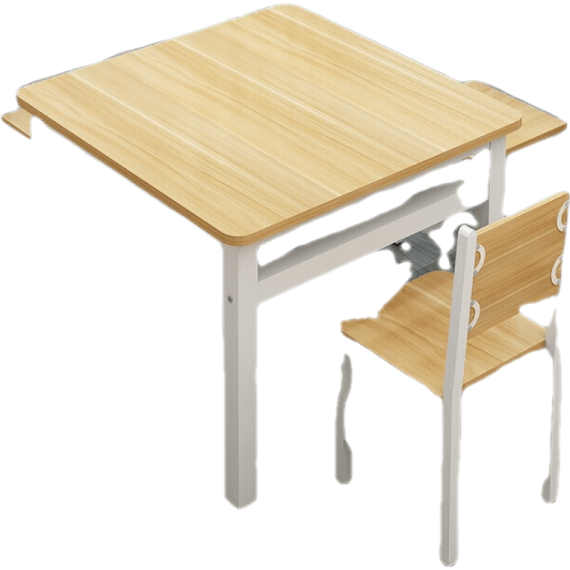 鑫恩理 家用饭桌正方形餐桌椅组合简约现代餐馆四方桌小户型小吃店快餐桌 椅子两把