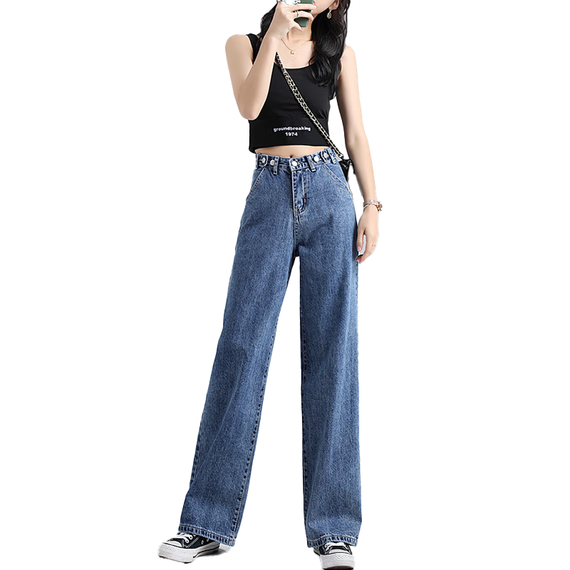 真维斯(JEANSWEST)2022新款高腰阔腿裤价格走势及用户评测