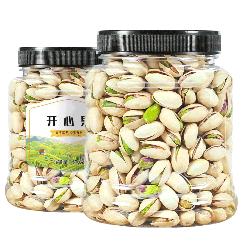 喜利达食品罐装500g开心果坚果炒货价格分析