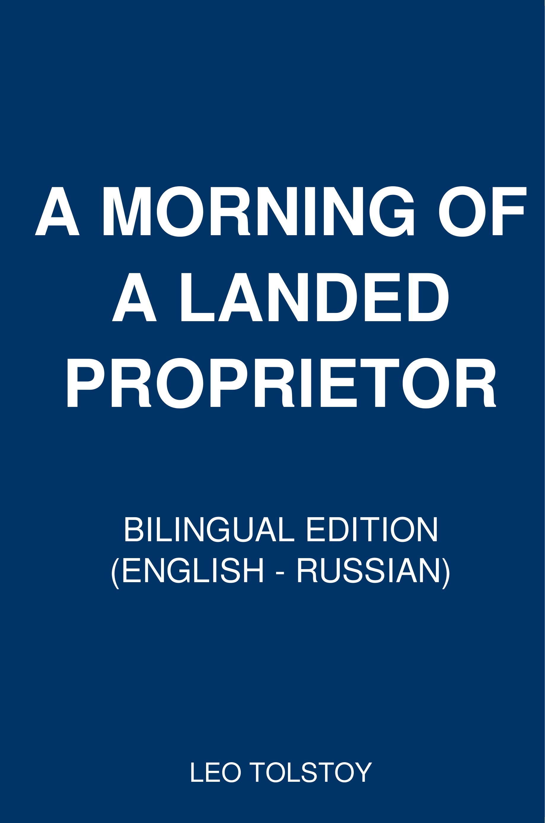 a morning of a landed proprietor