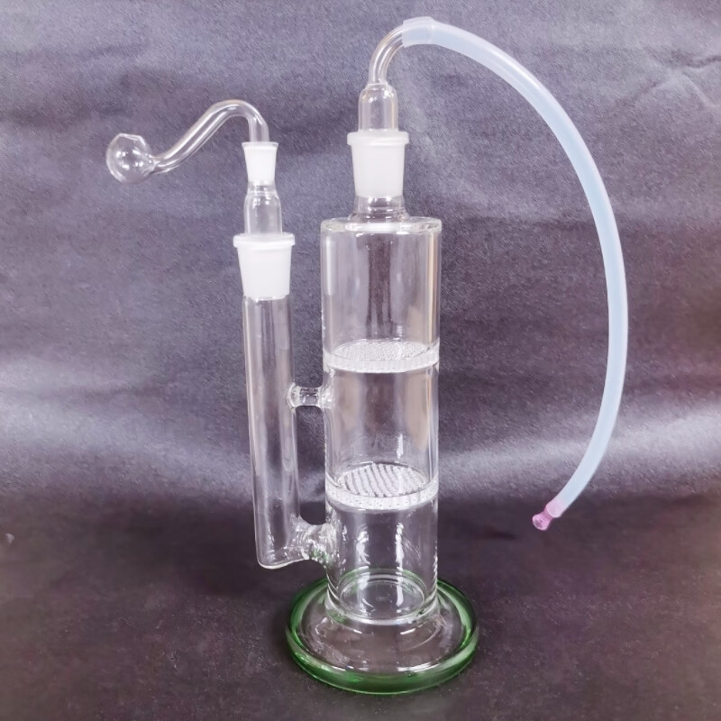 加厚大号玻璃水烟壶水烟袋多过滤器烟具弯锅烟锅