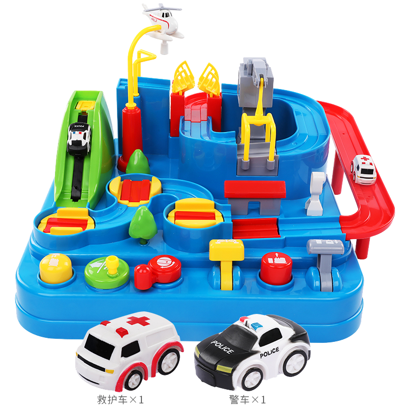 如何选择早教启智产品，糖米抖音同款儿童玩具小汽车大冒险闯关停车场套装值得推荐