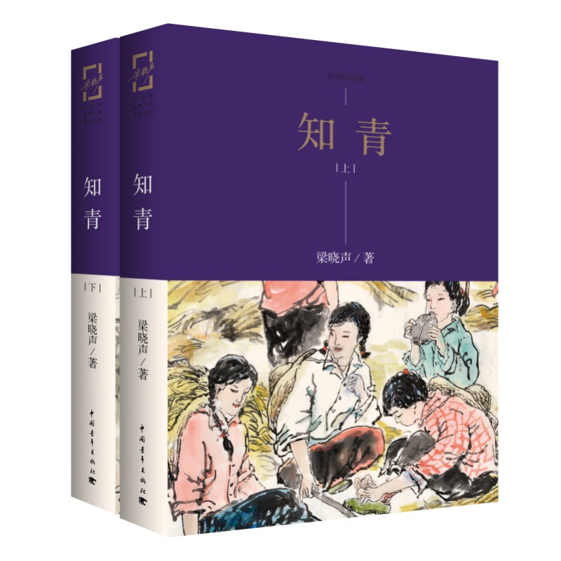 正版书籍 知青全2册 梁晓声作品集(水墨插图版)中国青年出版社 长篇