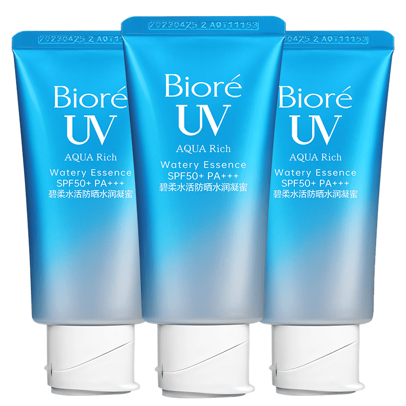 ���� Biore ˮ���ɹ˪ˮ������ �����ˮ���� SPF50 PA 3ƿ��װ50g 3