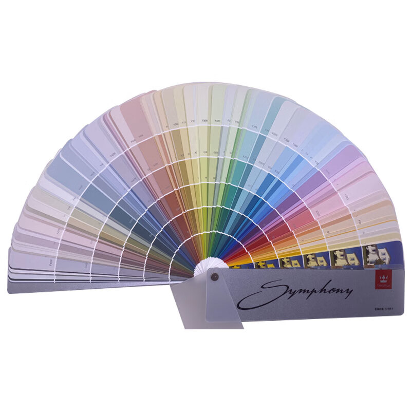 正版tikkurila芬琳漆色卡样板720色油漆乳胶漆金属纺织颜色彩搭配卡