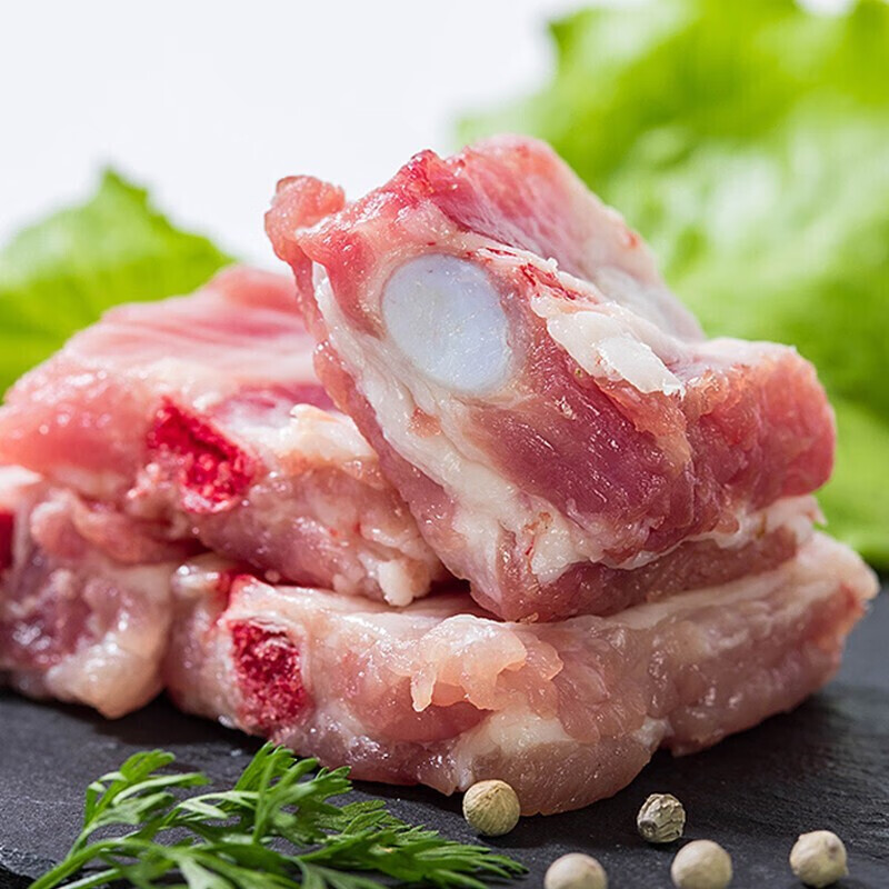 筱诺 猪小排骨1000g肋排段 猪排骨猪肋条 新鲜猪肉 生鲜 1kg