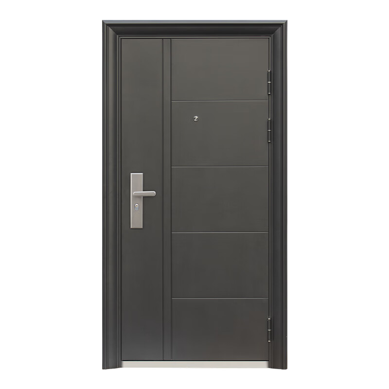 加昌定制防盗门家用进户门入户门室内钢质门单开门出租房子母氟碳漆工