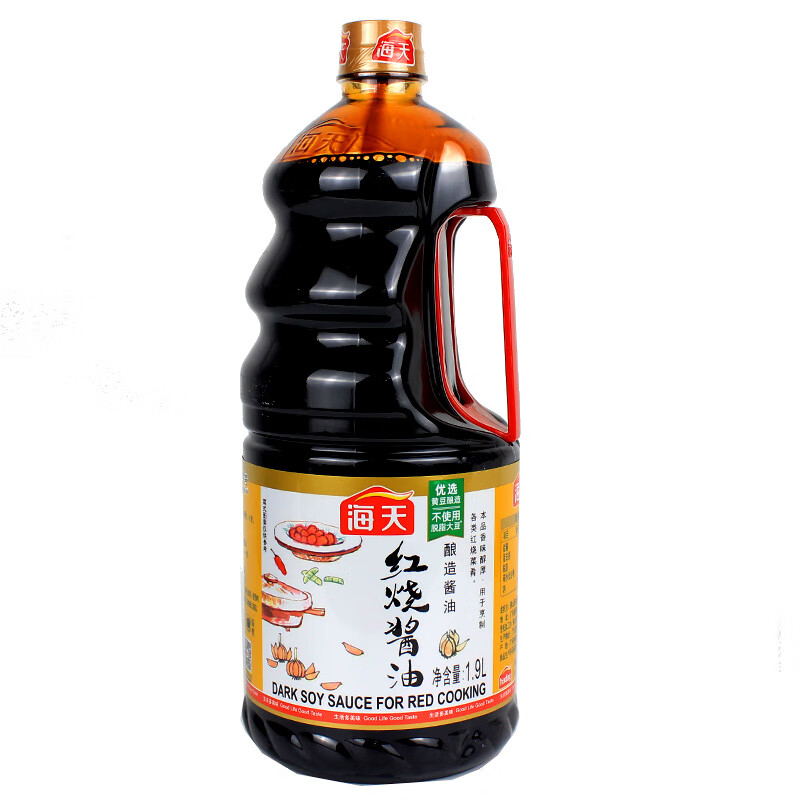 海天红烧酱油 1.9l 1瓶