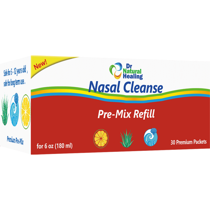 drnaturalhealing美国进口芦荟海水洗鼻盐家用清洁鼻腔护理儿童版洗鼻盐30包/盒