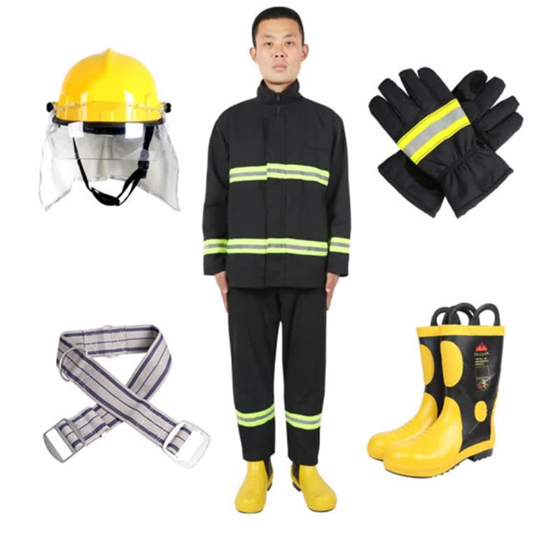 中工邦 02式消防服 消防服套装 消防训练防护作训服微型消防站配备