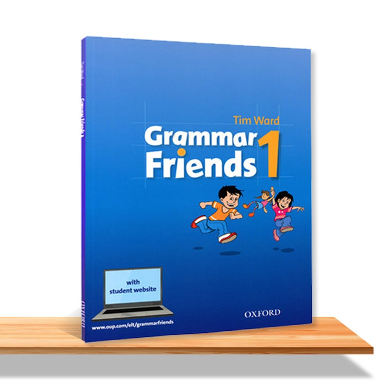 牛津小学英语语法书 牛津语法朋友 英文原版 Oxford Grammar Friends1-6语法做朋友涵盖剑桥少儿英语考试语法寒暑假短期语法学习 1册