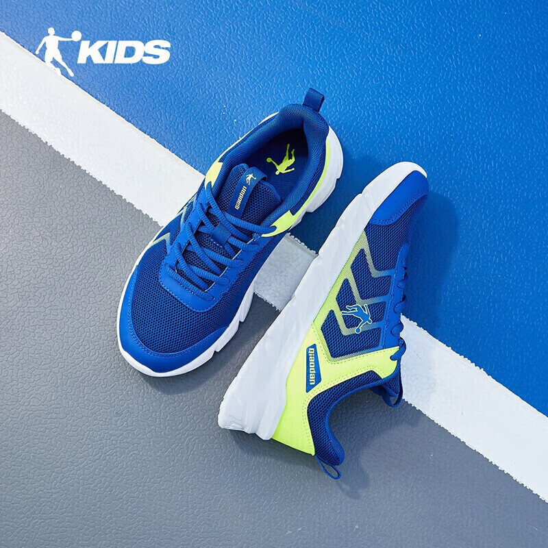 乔丹（QIAODAN）童鞋男童跑步鞋儿童运动鞋子网面透气体育考试耐磨跑鞋-36使用感如何?