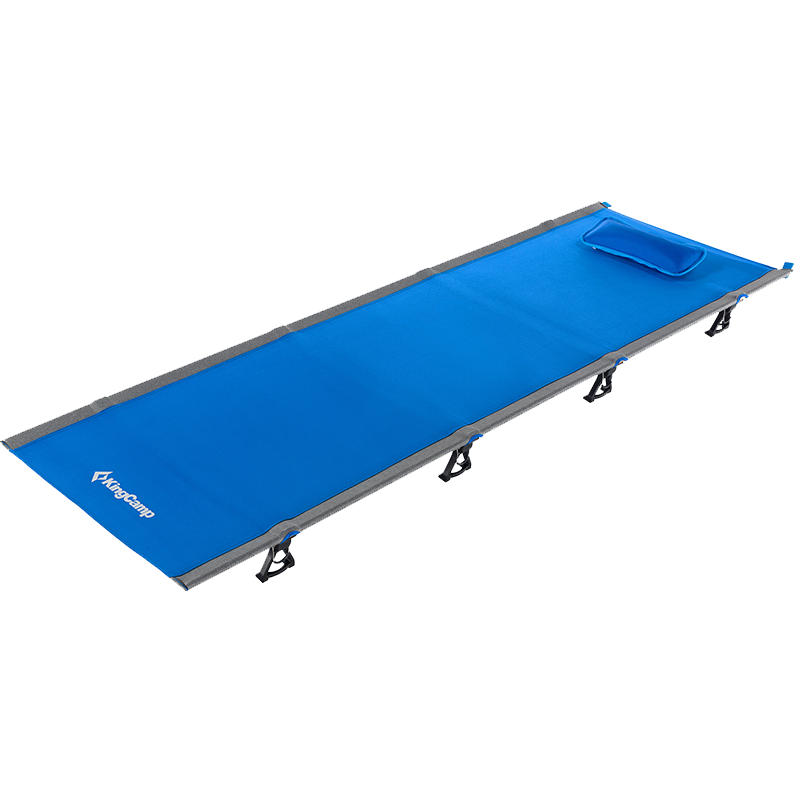 KingCamp折叠床单人午休床办公室躺椅行军医院陪护床户外野营超轻睡椅便携简易床 国际获奖 可装包携带KC3986