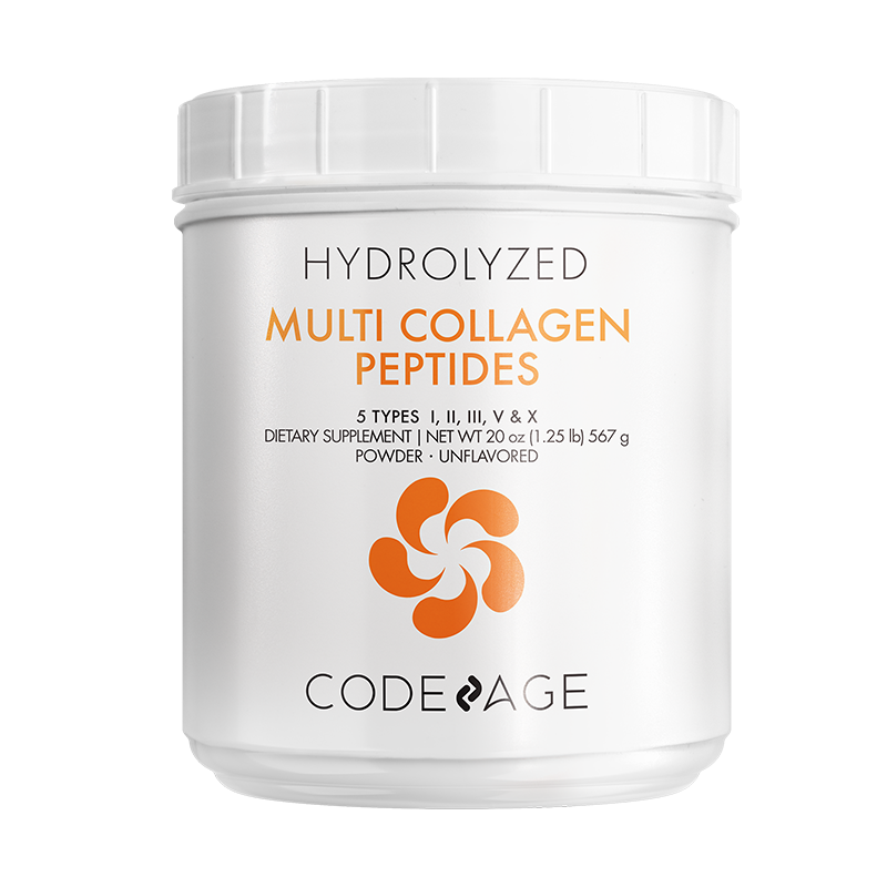 codeage复合水解胶原蛋白肽粉小分子内服精华饮面部胶原蛋白 252g
