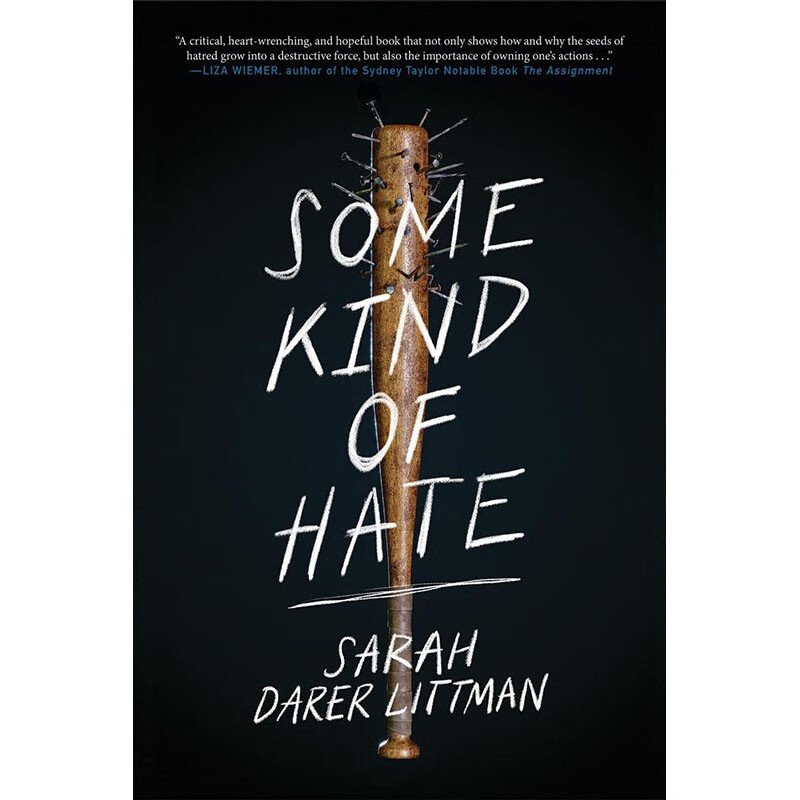 预订 英文原版 some kind of hate 某种仇恨 scholastic sarah darer