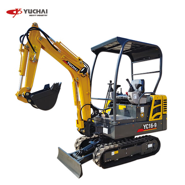 刘不丁玉柴yc16型液压挖掘机 整机 微挖 迷你 农机 小型勾机 整机定金