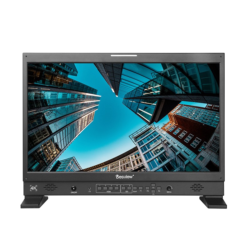 百视悦s17-hdr/s24-hdr专业桌面4k摄像导演大监视器sdi/hdmi信号 s24