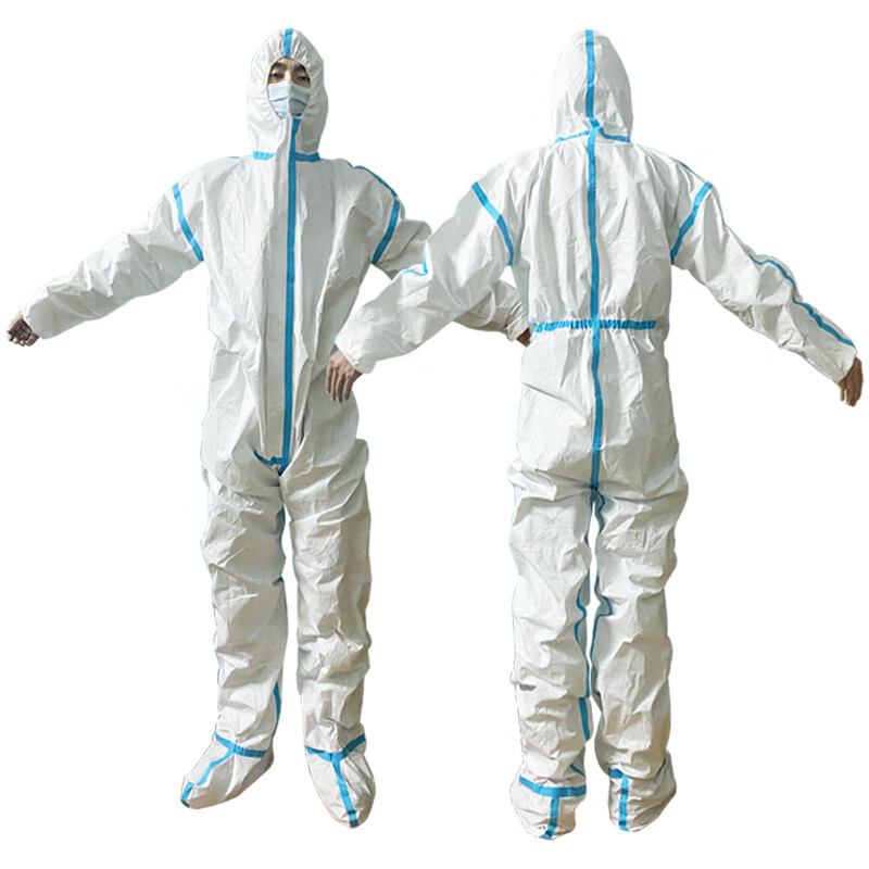 l码连脚套带帽防护服 医用护目镜(180内可穿)