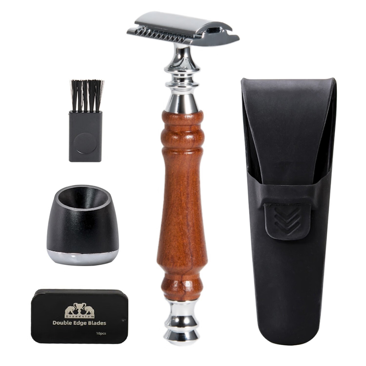 戈林斯兰 grandslam复古双面剃须刀手动刮胡刀礼盒装刮脸刀剃刀 11061