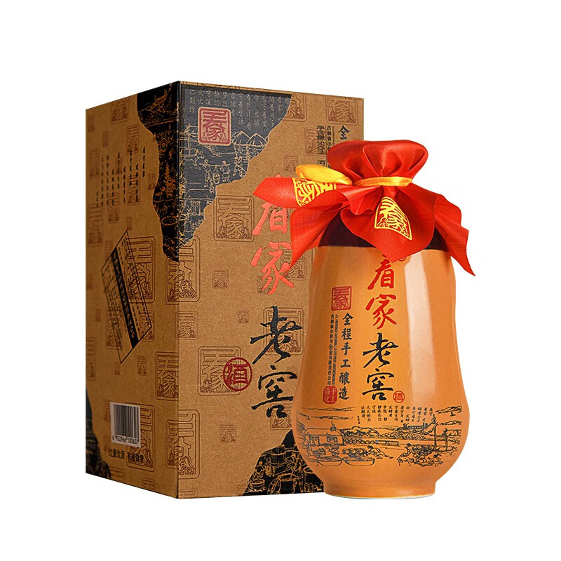 小村外看家老窖 浓香型白酒42度吉林老字号自饮送礼宴请 500ml*1盒