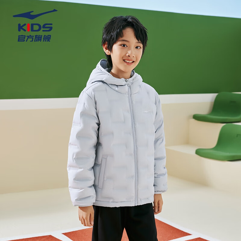 ���Ƕ��ˣ�ERKE��ͯװ��Ůͯ��ů���׶�ͯ�д�ͯ�������޷���ʯ��150 134Ԫ