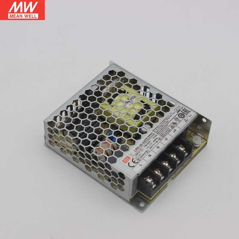 台湾明纬220转24v开关电源lrs-50/100/150/350-24-12v直流变压器 lrs