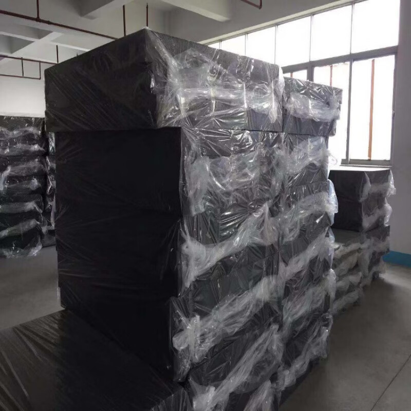 epp泡沫板材硬质发泡板聚丙烯环保食品防震防摔飞机航模材料 1cm 黑色