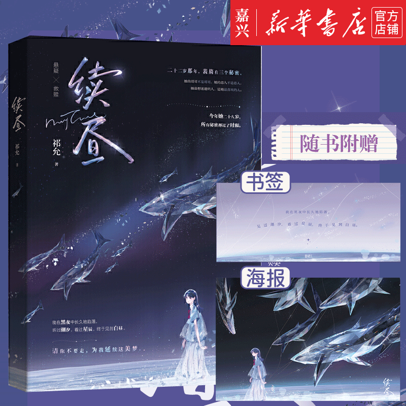 预售 续昼 随书附赠：书签+海报 外软内狠的设计师×成熟稳重的警察 青春文学 正版书籍