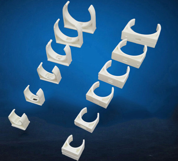 传工ppr管卡固定pvc6分水管电线管u型管夹20骑马卡管码25扣卡32 白色