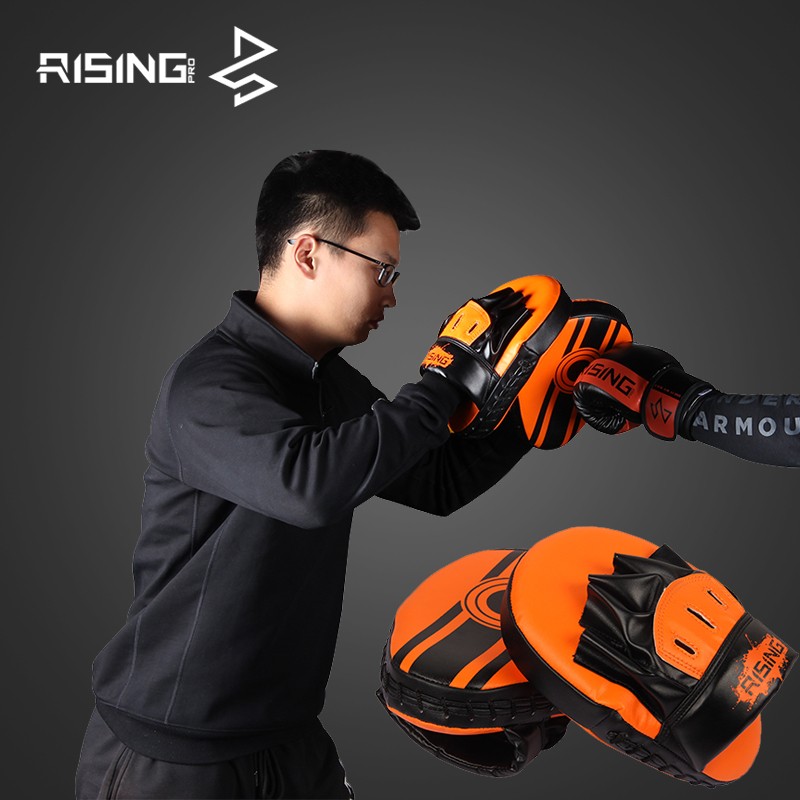 rising锐思 拳击手靶 泰拳格斗跆拳道脚靶青少年练习护具挡板