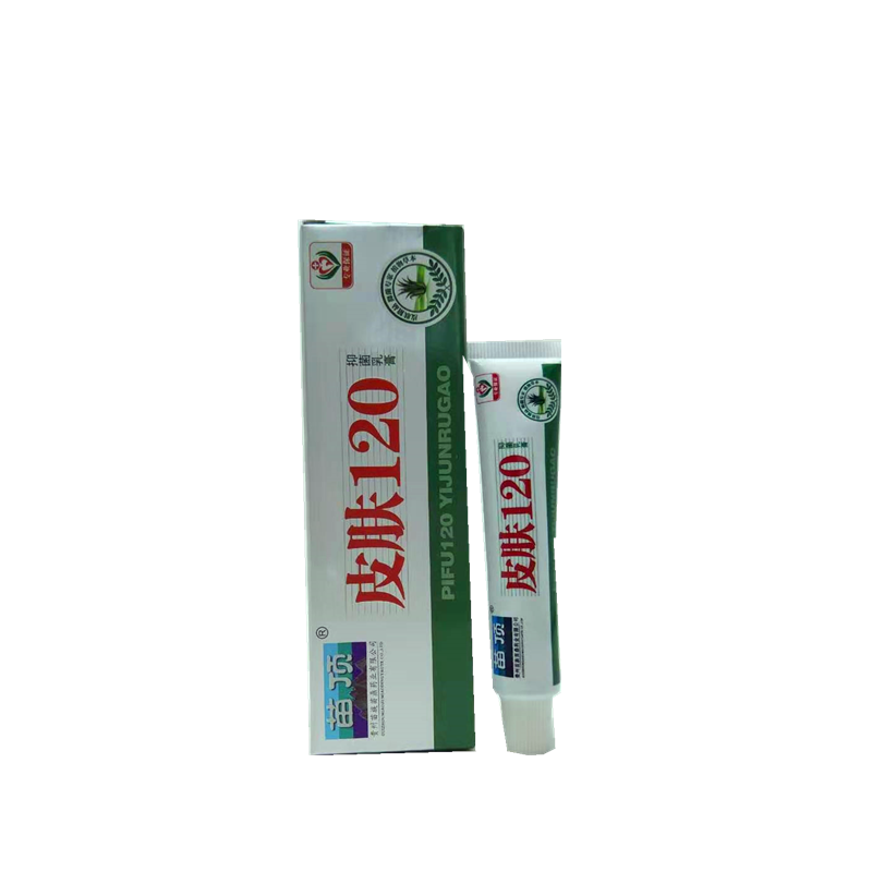 苗顶皮肤120乳膏 皮肤120软膏   外用身体护理皮肤瘙痒止痒膏 草本