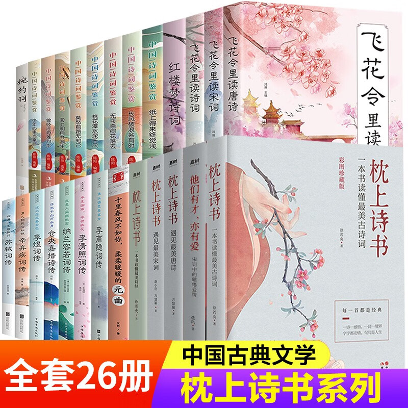 枕上诗书全套  珍藏版 中国诗词大会系列