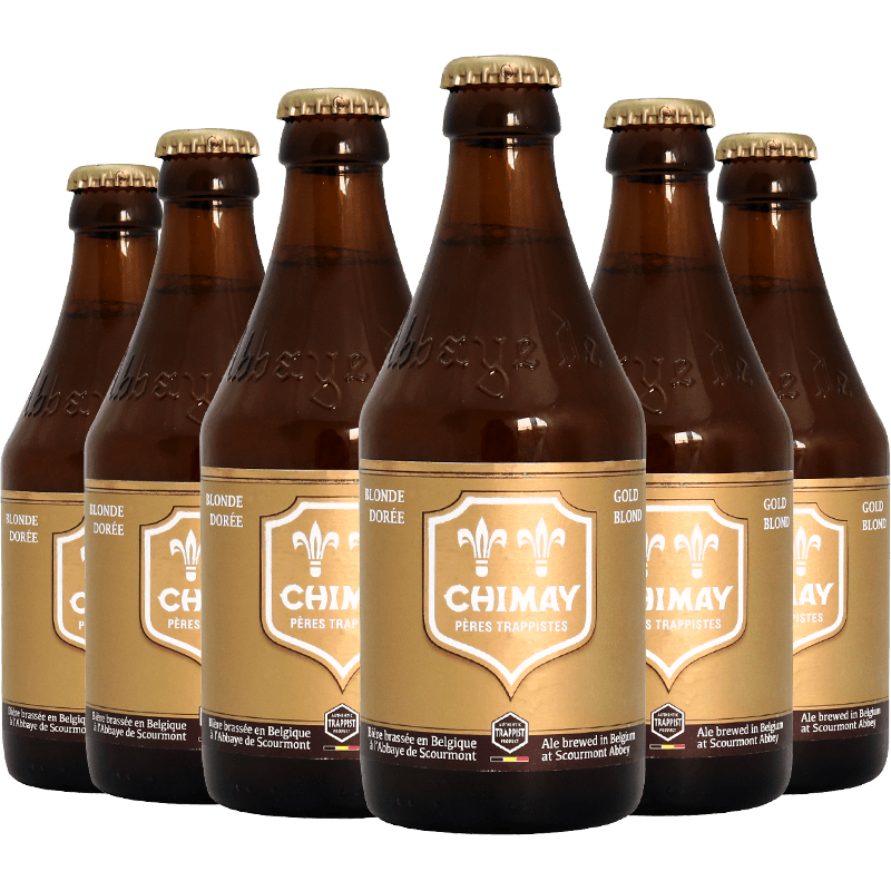 CHIMAY 智美 金帽 金色艾尔啤酒 330ml*6瓶