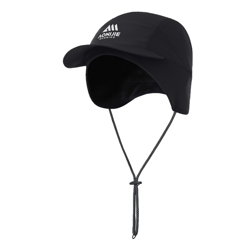 奥尼捷奥尼捷跑步帽子男冬季马拉松运动帽速干户外登山徒步保暖抓绒帽女 绿色