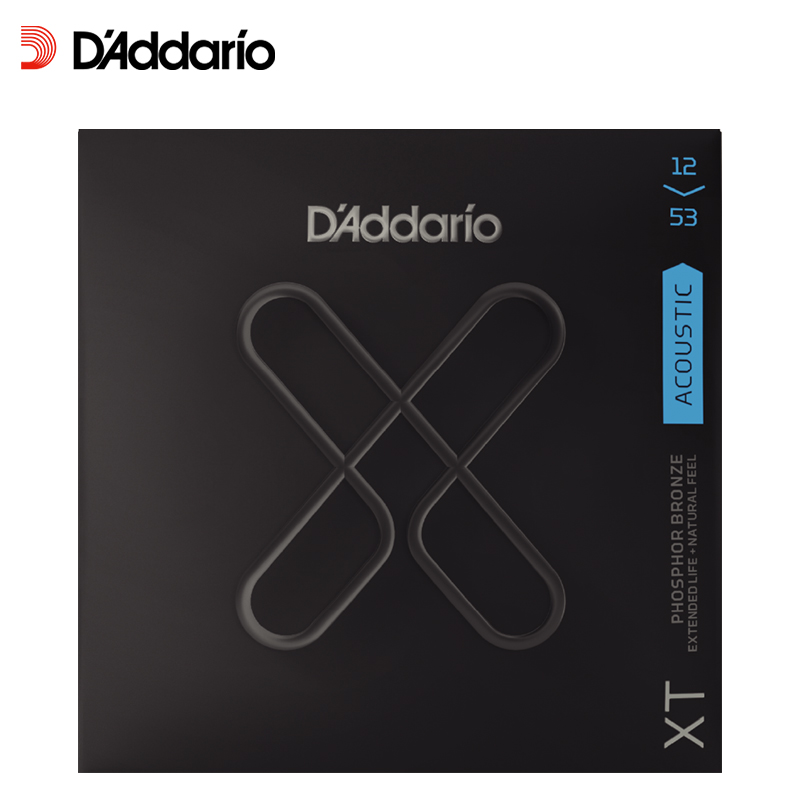 达达里奥（D'Addario） XT美国进口民谣吉他琴弦 1253防锈涂层钢弦芯 适中12-53磷铜属于什么档次？