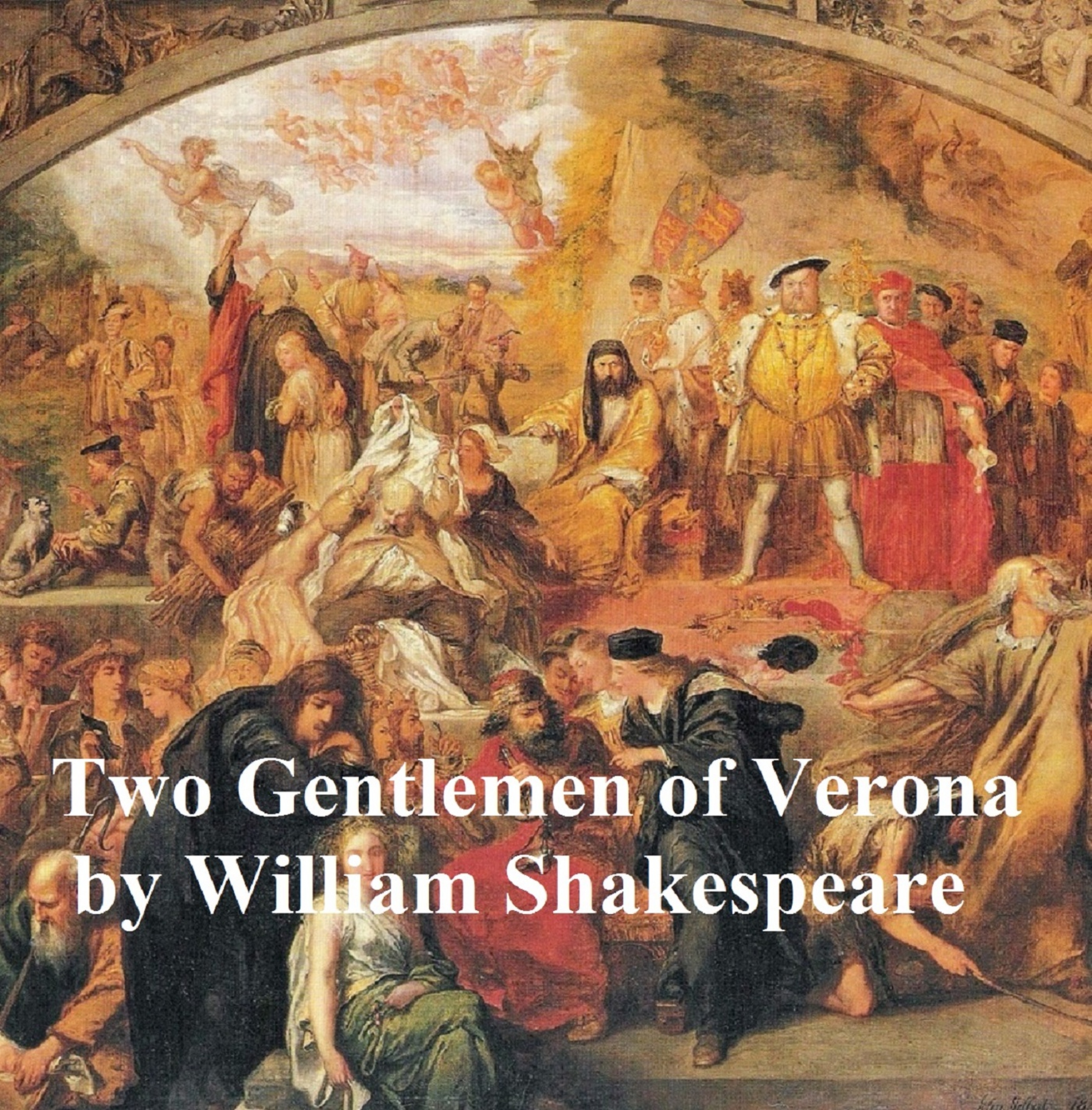 two gentlemen of verona, with line numbers