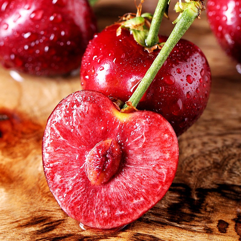 鲁禧头茬山东大樱桃 国产车厘子樱桃水果 新鲜水果时令生鲜现采现发 4斤(净重) 带箱5斤家庭特惠装22-26mm