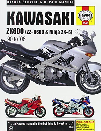 预订 Kawasaki ZX600 (ZZ-R600 & Ninja ZX6) (90 - 06) Haynes Repair Manual
