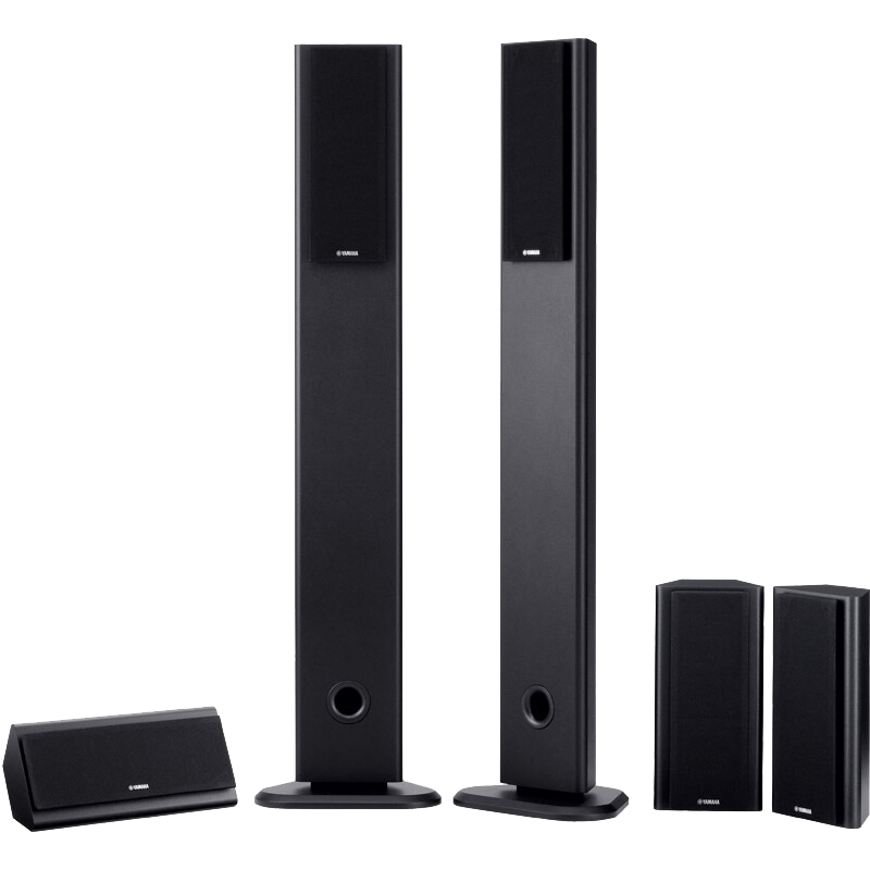 雅馬哈（YAMAHA）家庭影院NS-PA120落地音響 家用電視音響 音箱套裝 高端木質(zhì)家用音響功放環(huán)繞組合帶藍(lán)牙 NS-PA120+西臣999